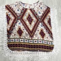 ราคา เสื้อทรงปีกค้างคาว เสื้อสไตล์โบฮีเมียน เสื้อไปทะเล เสื้อโบฮีเมียน เสื้อคลุม สาวอวบ (24084879839)