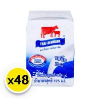 ราคา ไทย-เดนมาร์ค นมยูเอชที รสจืด 125มลx48กล่อง (41615274220)