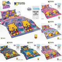 ราคา ใหม่ 6 ลาย! TOTO โตโต้ ชุดผ้าปูที่นอน ดิสนีย์ คิวตี้ Disney Cuties #Total หมีพูห์ พูห์ Pooh (42159712205)