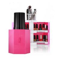 ราคา [seungjinliving] กล่องเก็บยาทาเล็บ [สีชมพู] (23370324564)