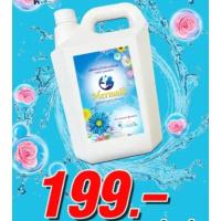 ราคา New Mermaid น้ำยาซักผ้า 5000 มล ซักสะอาดกลิ่นหอมติดทนนาน (23749418009)