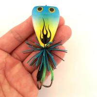 ราคา กบกระโดด 4.5 cm. 8.0 g. กบไม้ เหยื่อปลอมเหยื่อตกปลาช่อนชะโด ตัวใหม่ไม่มีกล่อง (20292187034)