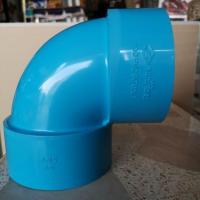 ราคา ข้องอ90° PVC 4" บาง ท่อน้ำไทย (1918505535)