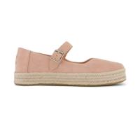 ราคา TOMS รองเท้าลำลองผู้หญิง รุ่น Carolina Mary Jane Café Creme Suede (CF) รองเท้าลิขสิทธิ์แท้ (26042945836)