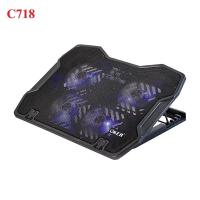 ราคา [รับประกัน 6 เดือน] OKER พัดลมระบายความร้อน C718 พัดลม 4 ตัวช่วยระบายความร้อนได้อย่างมีประสิทธิภาพ (28642483220)