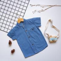 ราคา KEMEJA เสื้อ/ยีนส์เด็กชาย/เสื้อยีนส์Calvin Denim (41917962250)