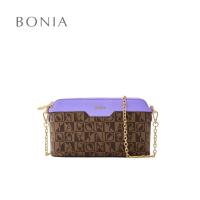 ราคา Bonia Digital Lavender Monogram Sling Bag Beg Silang (26839315781)