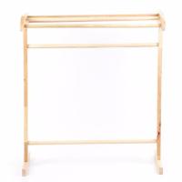 ราคา ราวตากผ้าไม้ยางพารา (553348467)