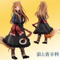 ราคา 17cm Anime spice and wolf figure toys 17cm holo figural action doll cute girls pvc model toy for kids birthday gifts in (43801955938)