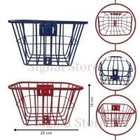 ราคา ตะกร้าจักรยานมินิตะกร้าเหล็กเด็กตะกร้าจักรยานขนาด12-20 (41121997064)