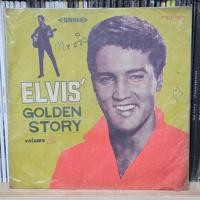 ราคา [ร้านค้าจัดส่งไว] ปกเดิมใส่แผ่นเสียง12"อัลบั้ม Elvis Presley : Elvis' Golden Story - Volume 2 (26410166045)