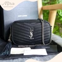 ราคา YSL Lou Mini สีดำอะไหล่เงิน ❌หมด (10695805801)