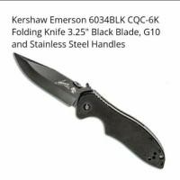 ราคา มีดพับ Kershaw Emerson CQC-6K สีดำModel 6034 BLK (27067042008)