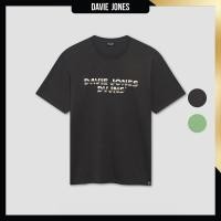ราคา DAVIE JONES เสื้อยืด Logo Regular Fit T-Shirt LG0125 สีเทา เขียว (41364047043)