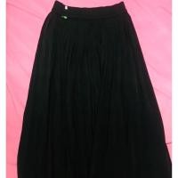 ราคา กระโปรงพลีทสั้นนักศึกษา สีดำ จีบเล็ก ยาว 20 นิ้ว (19570094137)