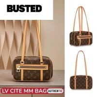 ราคา หลุยส์วิตตอง Louis Vuitton LV CITE MM SIZE IN VINTAGE BAG กระเป๋าสะพายสตรี (40573128468)