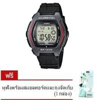 ราคา Casio นาฬิกาข้อมือ Standard - รุ่น HDD-600C-1AVDF แถมฟรี หูฟังสมอลทอร์ค (51414676)