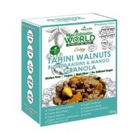 ราคา Organic / BIO / GRANOLA / Crispy Tahini Walnuts Blonde Raisins & Mango Granola 300g (18808866527)