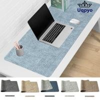ราคา Uqpo 80*40 ซม.หนังแผ่นรองเม้าส์โมเดิร์นลื่นแล็ปท็อปคอมพิวเตอร์แป้นพิมพ์เม้าส์ เสื่อ (42520735137)