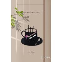 ราคา นาฬิกาแขวนผนัง อุปกรณ์ร้านกาแฟ ถ้วยกาแฟอเมริกัน ตกแต่งห้องนั่งเล่น นาฬิกาแขวนผนัง นาฬิกาอะคริลิคเงียบ (17956477570)