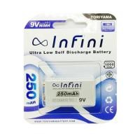 ราคา Toriyama infini rechargable battery ถ่านชาร์จ 9V 250mah (1378180110)