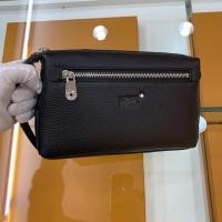 ราคา กระเป๋าถือผู้ชายหนังวัวคุณภาพสูง Mont blanc, office Clutch สําหรับผู้ชายและผู้หญิงพร้อมที่จับแนวนอน, กระเป๋าสตางค์รักแร้สไตล์โมเดิร์น (24129086233)