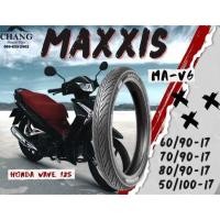 ราคา ยางมอเตอร์ไซค์ MAXXIS รุ่น MA-V6 ขนาด 50/100-17 , 60/90-17 , 70/90-17 , 80/90-17 TT ยางใหม่ (27774822895)