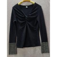 ราคา เสื้อแฟชั่น แขนยาว ผ้ายืดกากเพชร ป้าย ANNSHOP (40957518994)