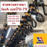 ราคา สายพานตราหมา ร่องA เบอร์70-79 / A70, A71, A72, A73, A74, A75, 76, A77, A78, A79 (16830349729)