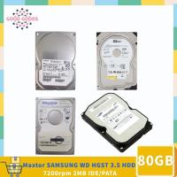 ราคา Maxtor SAMSUNG HGST WD Blue WD800BB 80GB 7200 RPM 2MB Cache IDE Ultra ATA100 / ATA-6 3.5" ฮาร์ดไดรฟ์ Bare Drive (27707546435)