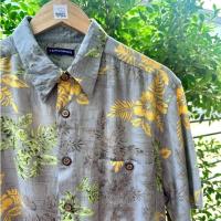 ราคา เสื้อฮาวายมือสอง Size 2XL (อก 48") แบรนด์ KNIGHT SBRIDGE - ผ้า Rayon เสื้อฮาวายหุ่นหมี (28681615803)