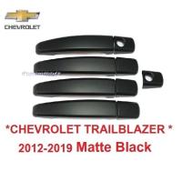 ราคา ครอบมือดึง Chevrolet Trailblazer 2012 - 2019 ดำด้าน เชฟโรเลต เทรลเบลเซอร์ ครอบมือเปิด ประตู ที่ดึงประตู ครอบมือจับประตู (29972657707)