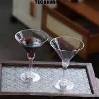 ราคา TECHHUB4 แก้วไวน์แบบใช้แล้วทิ้ง 20 ชิ้น, แก้ว Margarita พลาสติกแก้ว, อุปกรณ์ปาร์ตี้ Clear Unbreakable Goblet ค็อกเทล (41219272675)