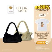 ราคา Teddy House: Fluffy Shoulder Bag กระเป๋าสะพายไหล่ ขนนุ่มนิ่ม กระเป๋าขนนุ่มสะพายข้าง พร้อมพวงกุญแจ (14804797177)