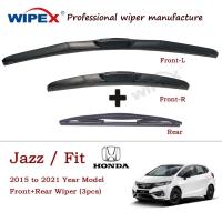 ราคา ชุดใบปัดน้ําฝน Honda Jazz (หน้า/หลัง) สําหรับ 2015 ถึง 2021 ปี Fit Car Window Wiper จาก Wipex Wixr (พิเศษสําหรับ SEA) (29632564863)