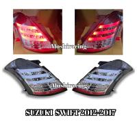 ราคา ไฟท้าย ไฟท้ายแต่ง LED SUZUKI SWIFT สวิฟ 2012 2013 2014 2015 2016 2017 ดำใส LED (18017442384)