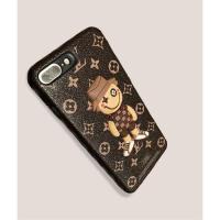 ราคา พร้อมส่งจากไทย เคสหนัง Iphone 7+/8+ ลายหลุยพร้อมตุ๊กตานูน (5995301000)