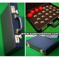 ราคา กระเป๋าหนังเก็บลูกสนุ๊กเกอร์ (15 แดง) (6251740460)