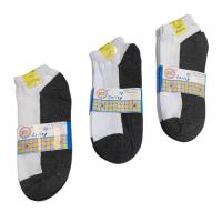 ราคา ถุงเท้านักเรียน ถุงเท้าข้อสั้นคลุมตาตุ่ม สีขาวเท้าฟรีไซส์แท็ก 12 คู่6 คู่ (41451408776)