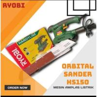 ราคา MESIN RYOBI HS-150 เครื่องขัดกระดาษทรายโคจรเครื่องขัดไฟฟ้า (24197304509)