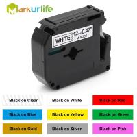 ราคา M-K231 M-K221 Compatible for Brother MK131 MK 631 MK-831 Black on white 9/12mm laminated Label Tapes for PT-80 PT-70 (16150419269)
