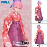 ราคา พร้อมส่ง Figure งานแท้ Original ฟิกเกอร์ Sega Re Zero รีเซทชีวิต ฝ่าวิกฤตต่างโลก Ram แรม ชุดกิโมโน (25627339977)