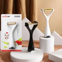 ราคา มีดปอกเปลือกผลไม้ มีดปอกผลไม้ มีดปอกผัก ที่ปอกผลไม้ ที่ปอกผัก ที่ปอกผัก/ผลไม้สแตนเลส ใบมีดมีสองคม (9061194754)