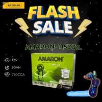 ราคา แบตเตอรี่ AMARON Hi Life รุ่น 115D31 (ส่งด่วนได้รับสินค้าวันนี้) 12V 90AH (SMF) แบตเตอรี่แห้ง (26208432436)