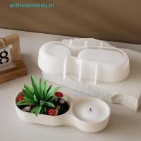 ราคา Alittlese Double-Cup กระถางต้นไม้แม่พิมพ์ซิลิโคน สำหรับ DIY และงานสร้างสรรค์ พร้อมใช้เป็นถ้วยเก็บเครื่องประดับเรซินและพลาสเตอร์ (42672369194)