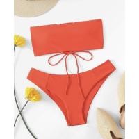ราคา neon orange bikini (4171380812)