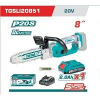 ราคา TOTAL เลื่อยโซ่แบตเตอรี่ไร้สาย 8" 20V. #TGSLI20851 (22058327661)