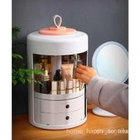 ราคา ชั้นวางเครื่องสำอางค์อเนกประสงค์ กล่องเก็บเครื่องสำอางค์หมุน ***สินค้าพร้อมส่ง*** (17468440265)