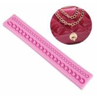 ราคา (พร้อมส่ง) แม่พิมพ์ซิลิโคน พิมพ์ซิลิโคนสามมิติ ฟองดอง พิมพ์วุ้น พิมพ์ขนม แม่พิมพ์โซ่ ฟองดองสร้อยทอง (4662976556)