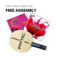 ราคา Pingpongsport ไม้ปิงปองประกอบจัดชุด ADIDAS FIBERTEC POWER + ยางปิงปอง SANWEI TAIJI PLUS + ยาง AIR ASSASINS (877254814)